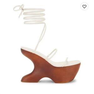 RAYE Kaii Wedge in Bone White size 8